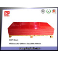 Red High Density PE Sheet with Smooth Surface